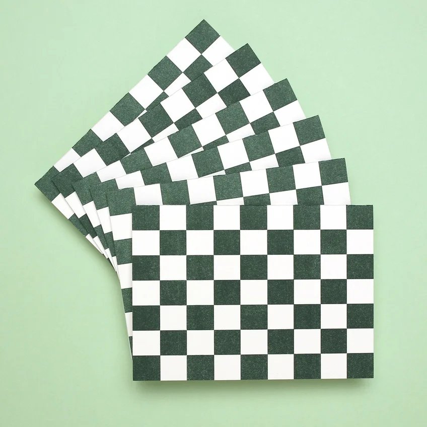 Shorthand Folded Letterpress Correspondence Cards (Multiple Designs)