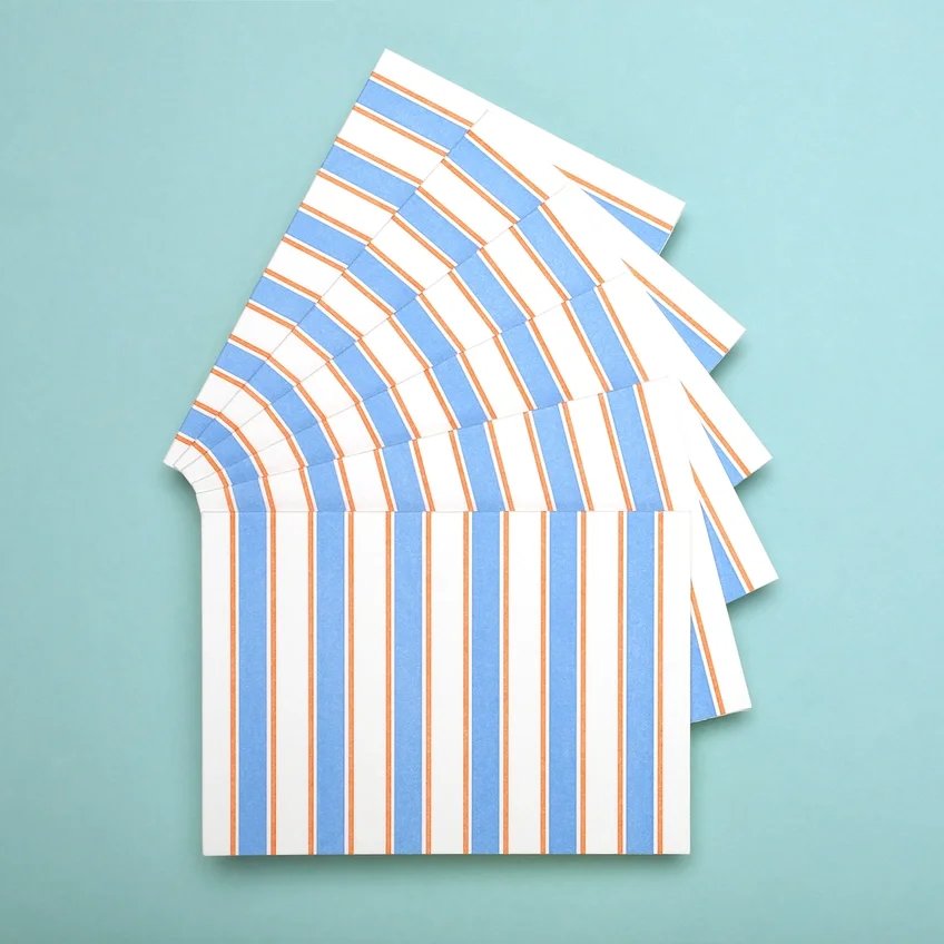 Shorthand Folded Letterpress Correspondence Cards (Multiple Designs)