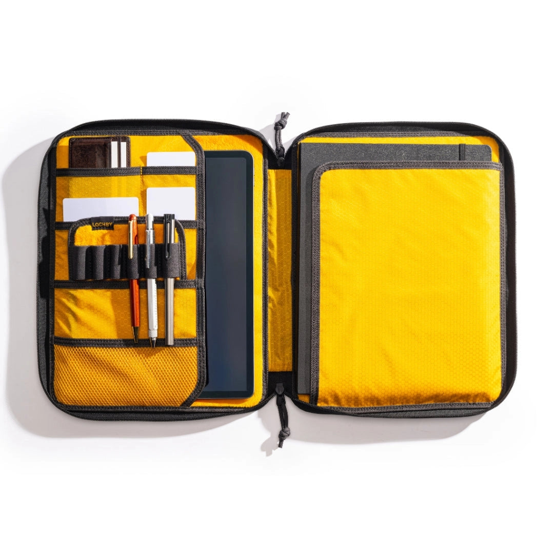 Lochby A4 Daily Folio Gold Interior for Brown or Charcoal