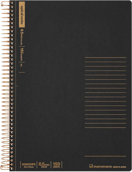 Maruman Spiral Note Basic Notebooks (Multiple Sizes)
