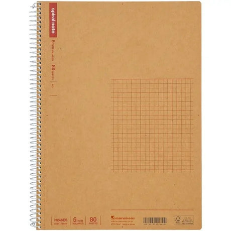 Maruman Spiral Note Basic Notebooks (Multiple Sizes)