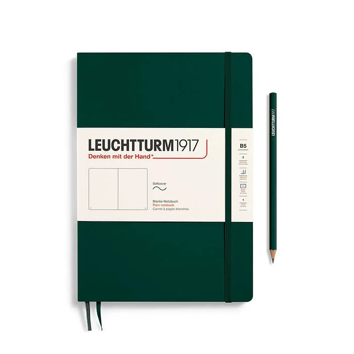 Leuchtturm 1917 Soft Blank Green B5