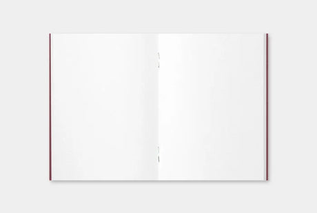 TRAVELER'S Notebook Passport Refill Standard Blank MD White Open