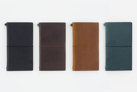 TRAVELER'S Notebook Standard Size Starter Kit Four Colors