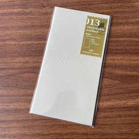TRAVELER'S Notebook Standard Specialty Paper Refill 013 Lightweight Paper 