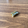 M+R Brass Pencil Sharpener / Wedge (Single-Hole)