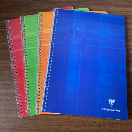 Clairefontaine French-Ruled A4 Spiral Bound Notebook