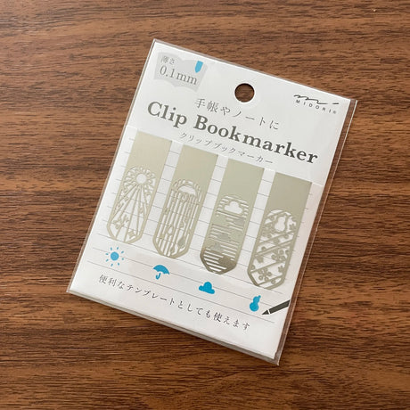 Midori Clip Bookmark Weather