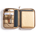 Lochby Daily Folio showing open case in A4 size