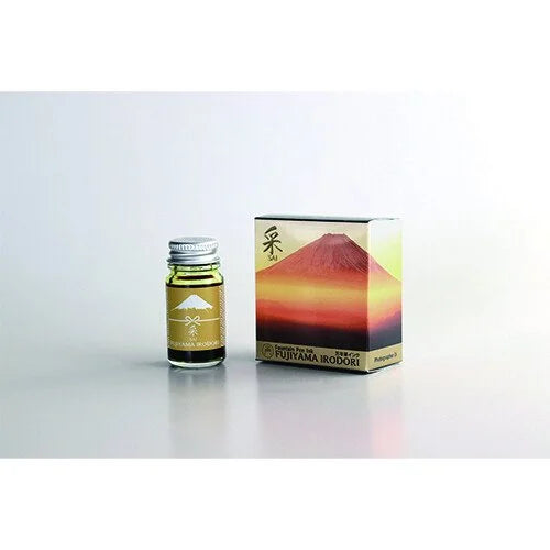 Teranishi Fujiyama Irodori Fountain Pen Ink Sail Yellow Bottle