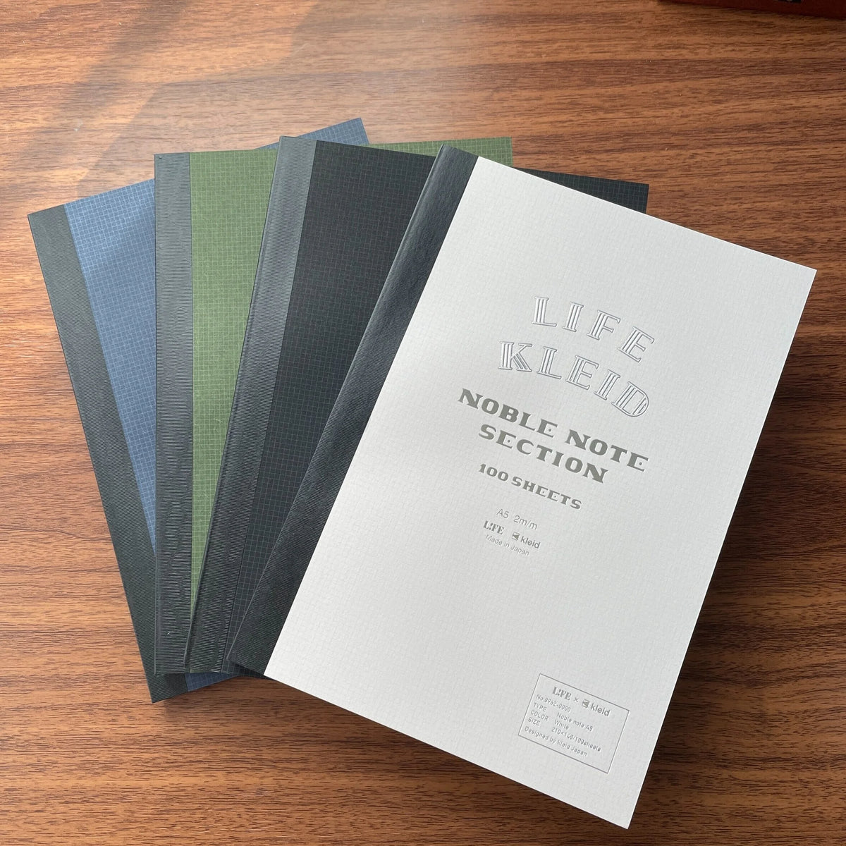 Life x Kleid "Noble Note" Grid Notebooks