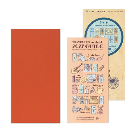 TRAVELER'S Company 2027 Diaries Monthly 2027 Packaging 