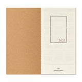 TRAVELER'S Company 2027 Diaries Monthly Cover Insert