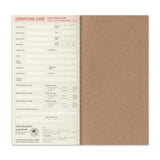 TRAVELER'S Company 2027 Diaries Weekly + Memo Layout Inside Back Cover