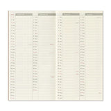 TRAVELER'S Company 2027 Diaries Weekly Vertical Monthly Layout