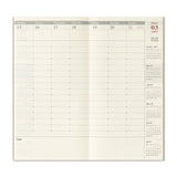 TRAVELER'S Company 2027 Diaries Weekly Vertical Inside Weekly Layout
