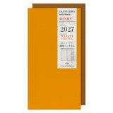 TRAVELER'S Company 2027 Diaries Weekly Vertical Layout Cover