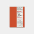 2027 TRAVELER'S Company Monthly Diary Passport Size Cover