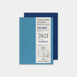 2027 TRAVELER'S Company Weekly Diary Passport Size 