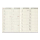 2027 TRAVELER'S Company Weekly Diary Passport Size Monthly Layout Inside