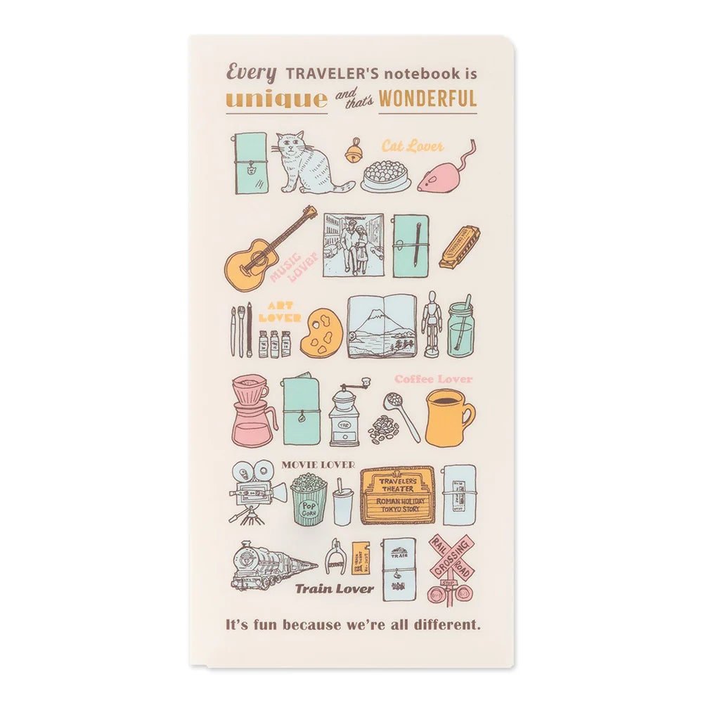 TRAVELER'S Company 2027 Plastic Folders Standard Artwork