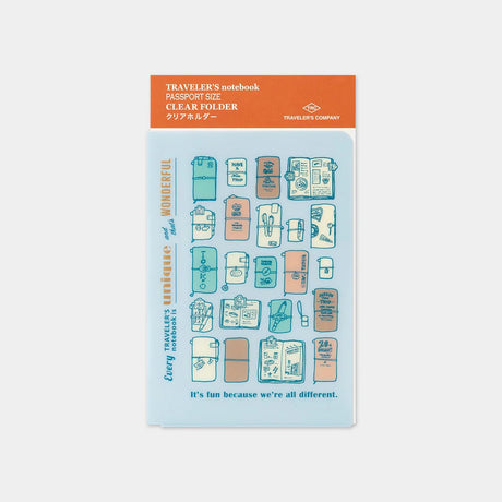 TRAVELER'S Company 2027 Plastic Folders Passport