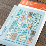 TRAVELER'S Company 2027 Plastic Folders Passport Cover Up Close