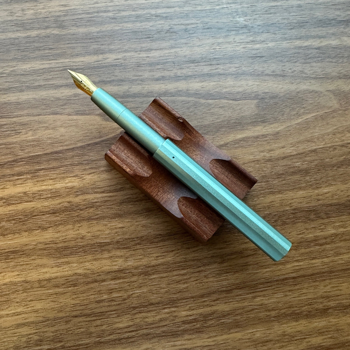 Tom's Studio Studio Pocket Fountain Pen Sage Posted