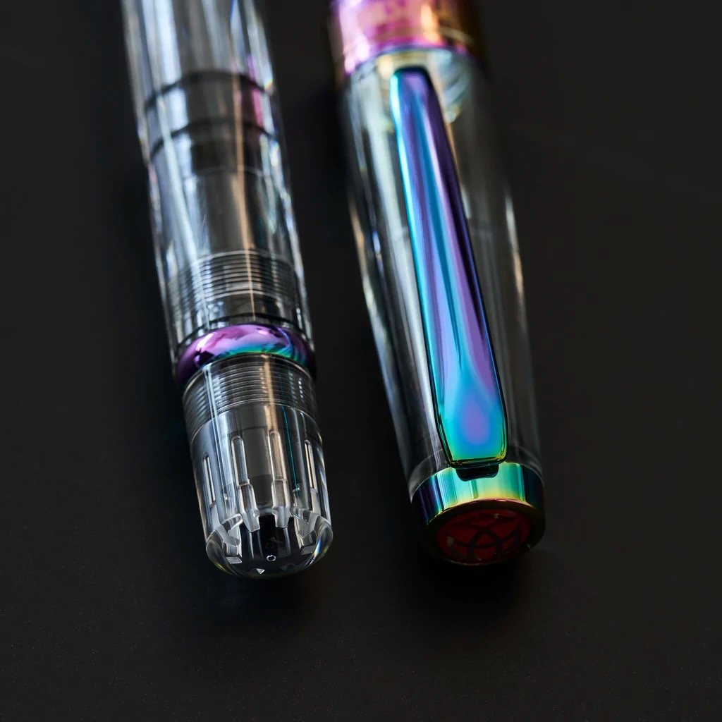 TWSBI Diamond 580 Iris Fountain Pen Clip and Blind Cap