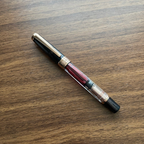 TWSBI Diamond 580 Smoke RG II Fountain Pen Inked