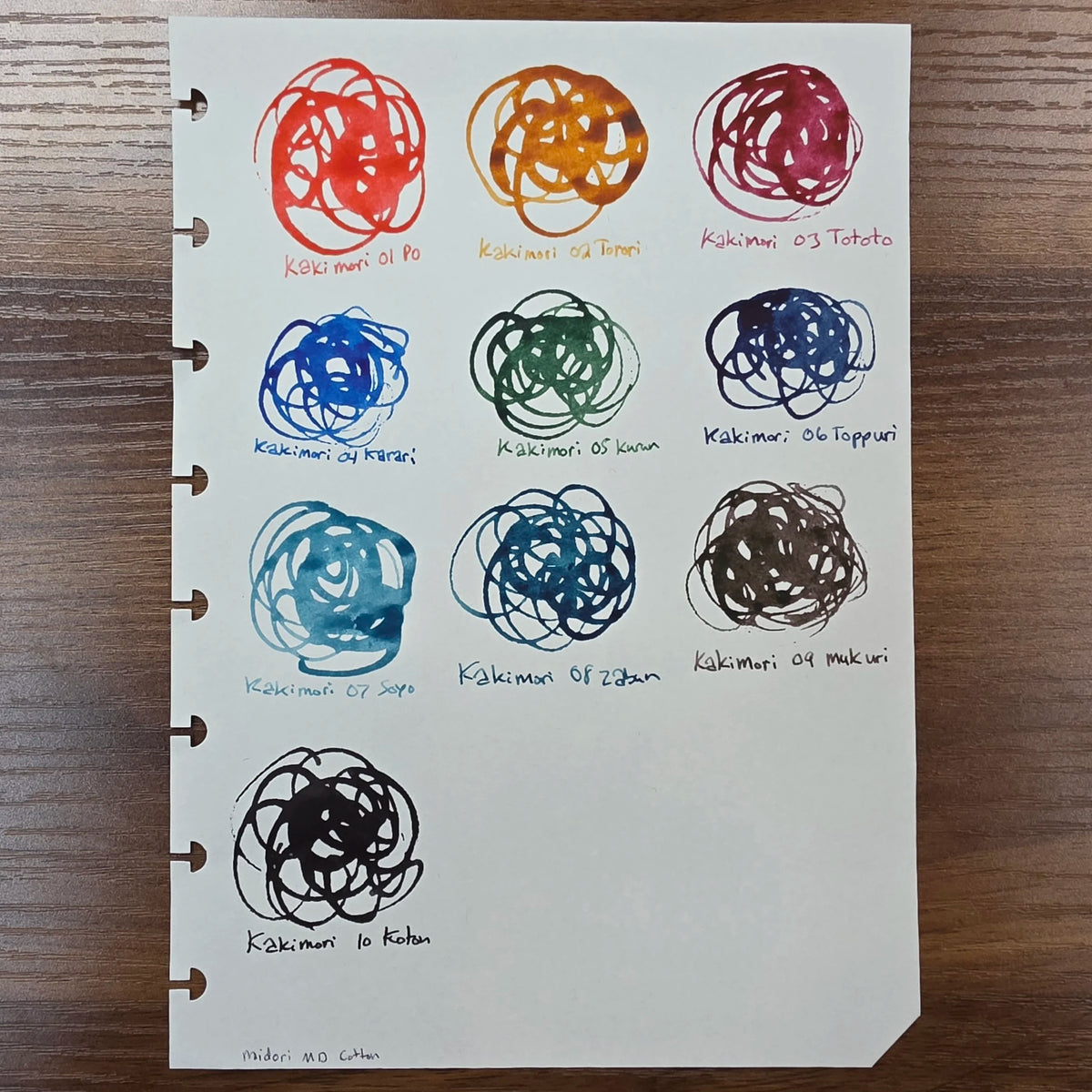 Kakimori Pigmented Ink / Standard Line