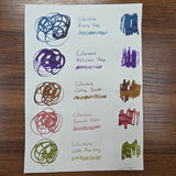 Colorverse Joy in the Ordinary Ink Bottles Swatches on Graphilo