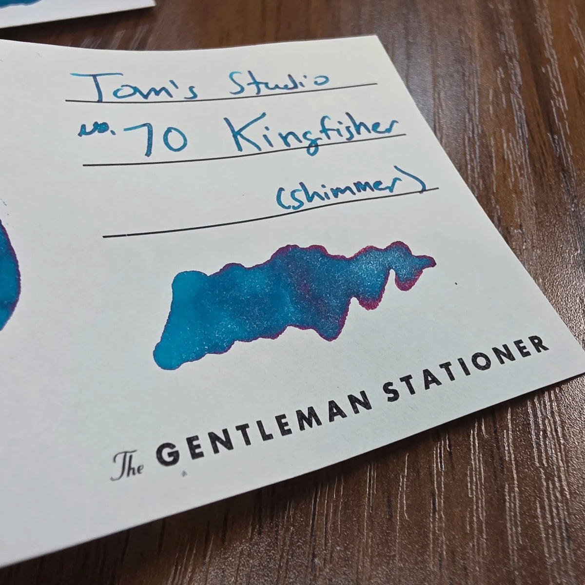 Tom's Studio Bottled Shimmer Ink Kingfisher #70