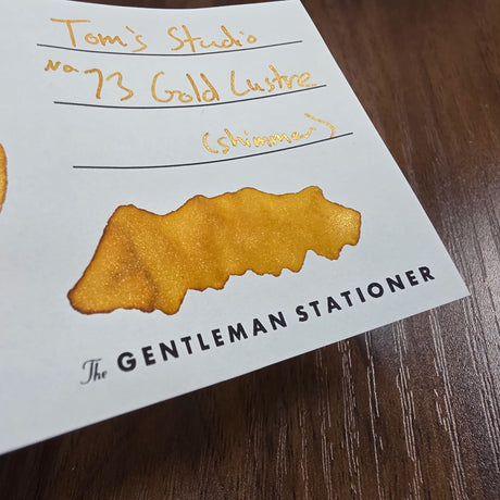 Tom's Studio Bottled Shimmer Ink No. 73 Gold Lustre