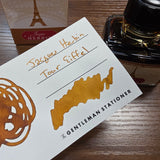Herbin Les Couleurs de paris Tour Eiffel Brown Ink Swatch