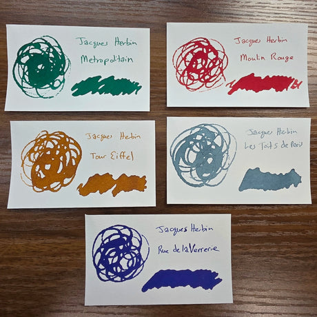 Herbin Fountain Pen Ink / Les Couleurs de Paris