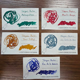 Herbin Les Couleurs de paris Ink Swatches