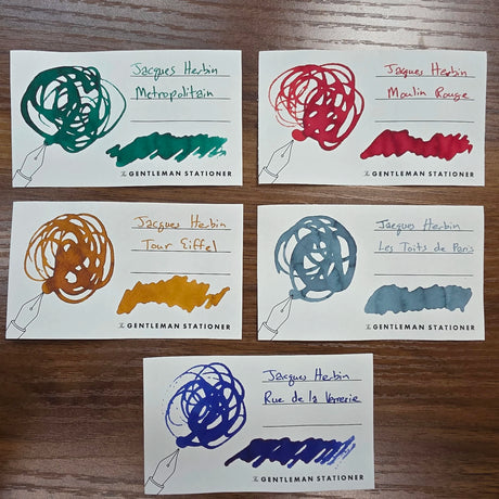 Herbin Fountain Pen Ink / Les Couleurs de Paris