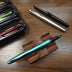 Pilot Metropolitan Rollerball Pen Uncapped on Pen Stand