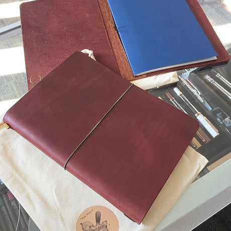OnionBrand A5 Leather Notebook Covers