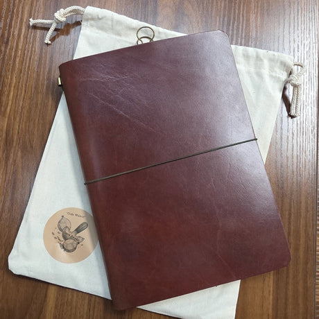 OnionBrand A5 Leather Notebook Covers