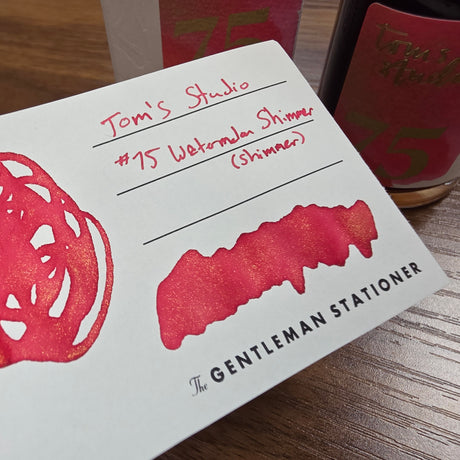 Tom's Studio Bottled Shimmer Ink No. 75 Watermelon Shimmer