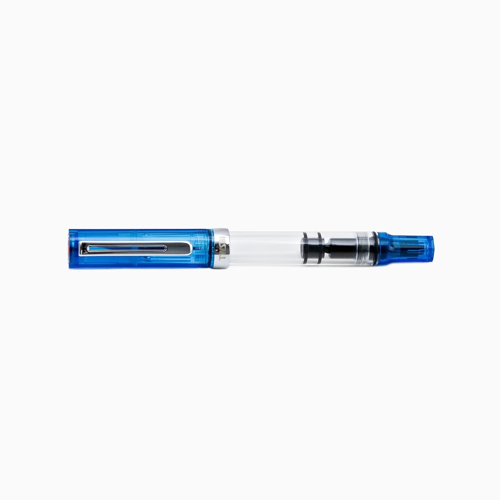 TWSBI Transparent Blue ECO Fountain Pen Capped