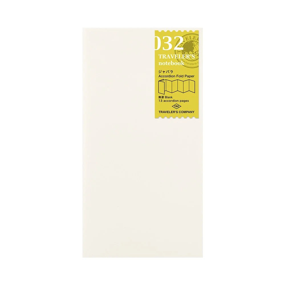 TRAVELER'S Notebook Standard Specialty Paper Refill 032 Accordion