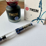 TWSBI Diamond 580 ALR Nickel Fountain Pen with Ink Bottle