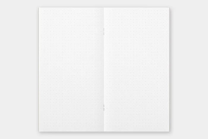 TRAVELER'S Notebook Standard Refill Dot Open