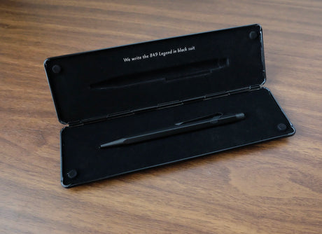 Caran d'Ache 849 Ballpoint Black Code in Clamshell Box