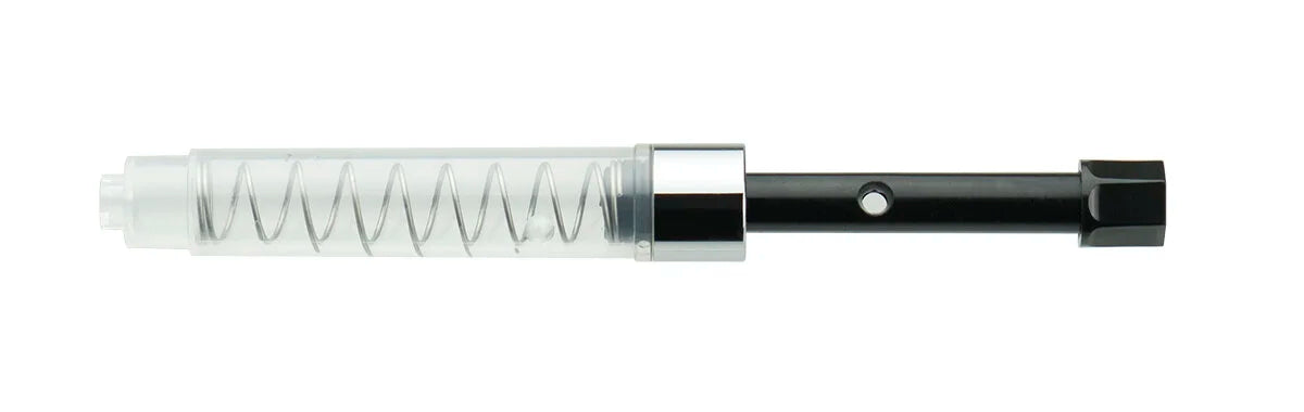 TWSBI Pump Converter with black and silver accents on a white background