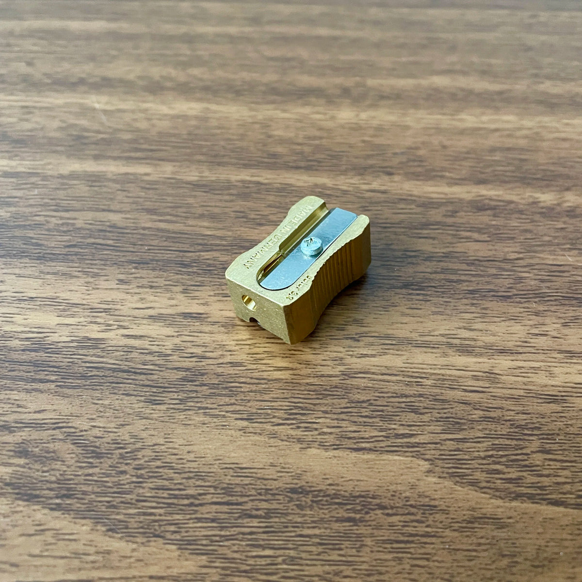 M+R Brass Pencil Sharpener / Lead Pointer