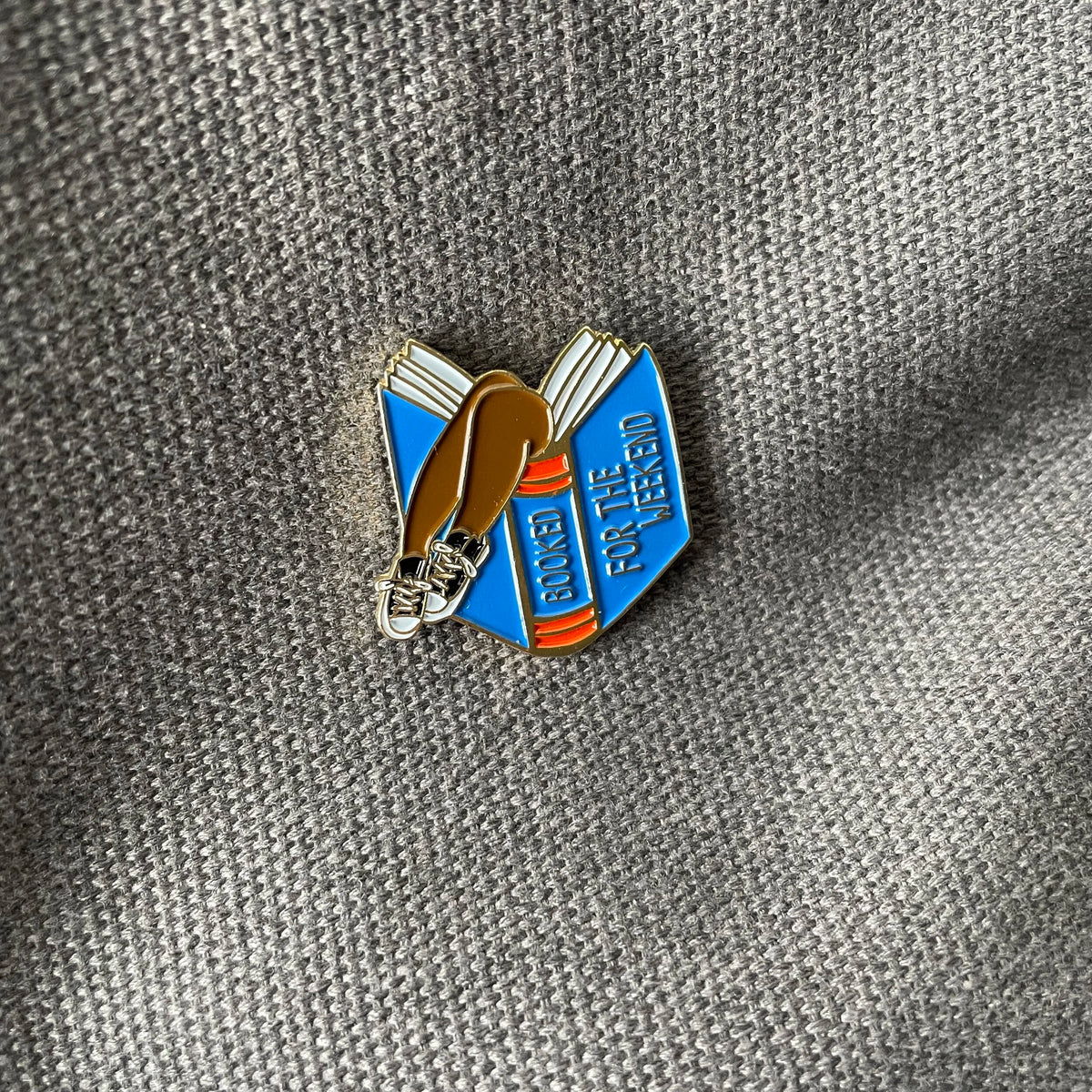 Booked for the Weekend Soft Enamel Lapel Pins